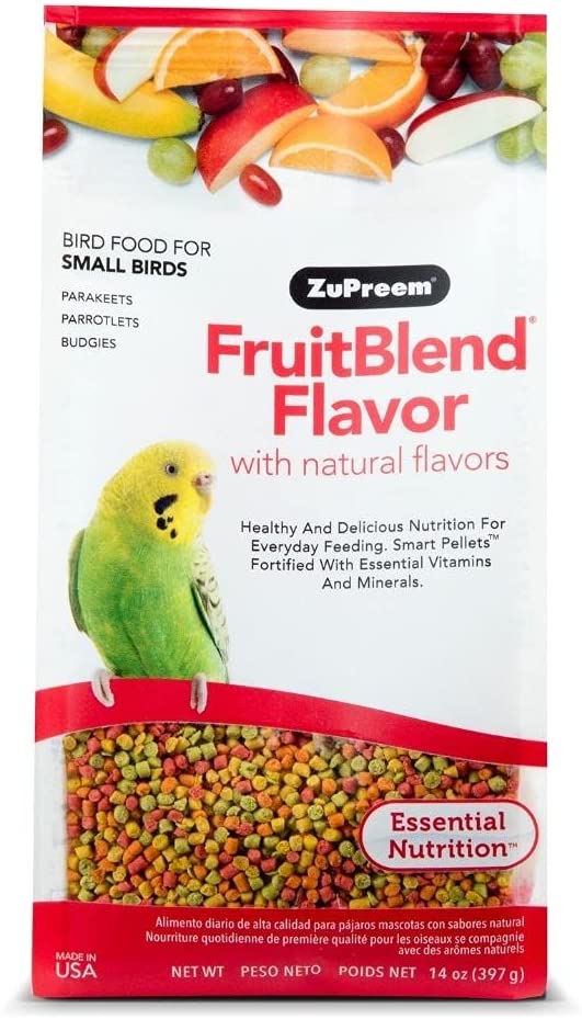 Zupreem Fruit Blend- Parakeet  14 oz.
